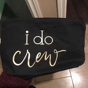 “I do crew” make up bag